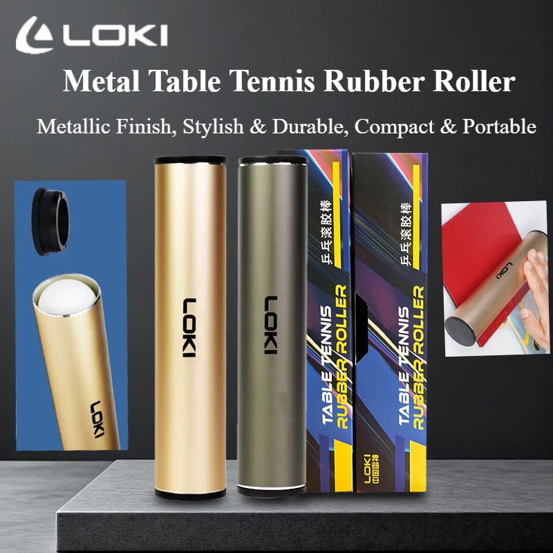 Table Tennis Bat - Container de Borracha para Tênis de