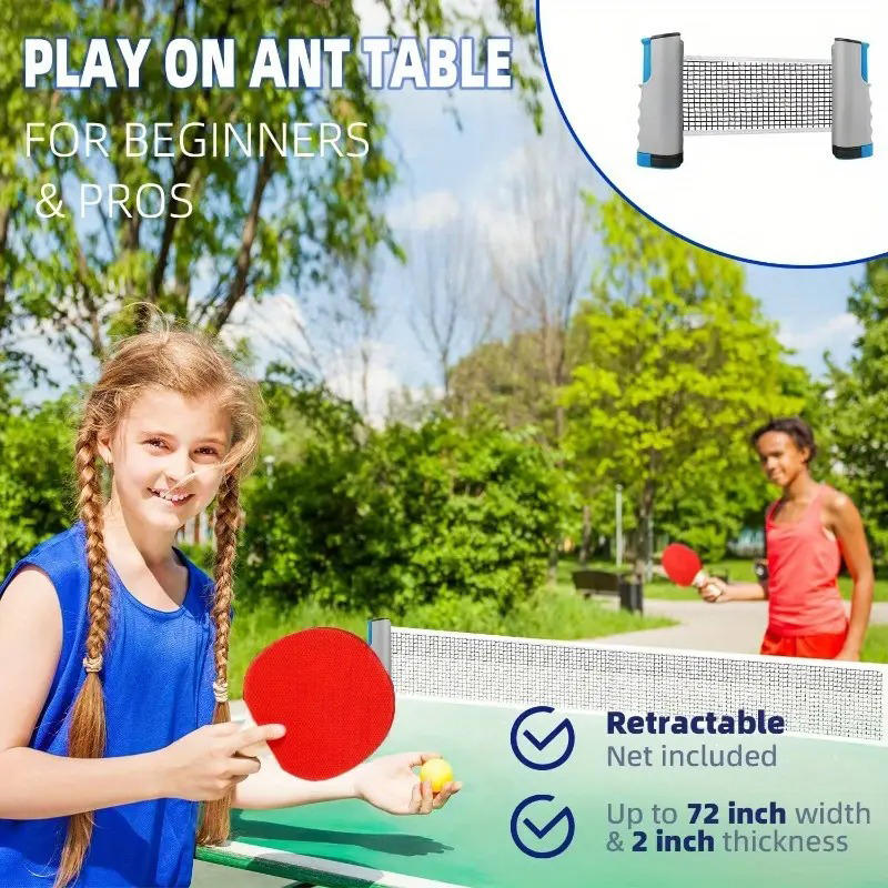 2025 rede de tênis de mesa que - Table Tennis Net Set avaliação e preço