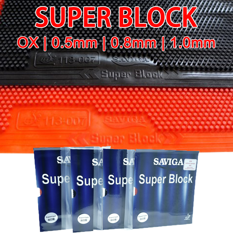 Saviga super block boi longo p - Table Tennis Xiom Rubber avaliação e preço